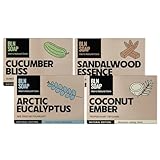 Männerseifen-Set Natural Edition: Feste Naturseifen für Männer,...