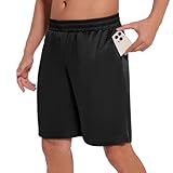 AMIYOYO Sporthose Herren Kurz Hosen Sommer Shorts Schnelltrocknend Leicht...