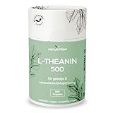 L-Theanin 500 | 180 Kapseln | 500 mg pro Kapsel | verstärkte Wirkung durch...