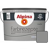 Alpina Farbrezepte Innenfarbe – Stadtgeflüster matt – Wandfarben für...