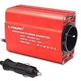 LVYUAN 300W Wechselrichter DC 12 V auf 230V AC Spannungswandler Auto...