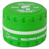 Detreu Mega Strong Styling Wax | Haarwachs matt & extra starker Halt |...