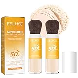 2PCS Sunscreen Shaping Powder, Puder Für Das Gesicht ölkontrolle...