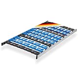 CubeSleep 7-Zonen Lattenrost Cloud NV Tellerrahmen 90x200cm | starr | Made...