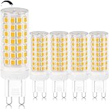 ZYGODLUK Dimmbar G9 LED Lampe 8W Warmweiß 2700K, LED Leuchtmittel...