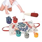 Qukoielly Angelspiel Für Kleinkinder | Kinderspiel Mit Stapelbechern Und...