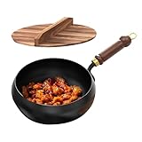 Chinesische Wok, eisern handgefertigte Eisenpfanne, multifunktionales nicht...