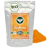 BIO Kurkuma Pulver, Kurkumawurzel fein gemahlen, Kurkumapulver als Gewürz...