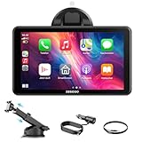 ESSGOO A-pple CarPlay & Android Auto,7 Zoll IPS Carplay...