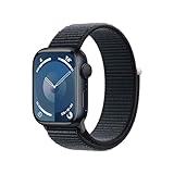 Apple Watch Series 9 (GPS, 41 mm) Smartwatch mit Aluminiumgehäuse und...