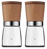 WMF Ceramill Nature Salz und Pfeffermühle Set 2-teilig, Gewürzmühle...