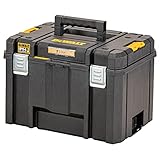 DEWALT TSTAK Tiefe Werkzeugbox VI, DWST83346-1 (44l Volumen, großvolumige...