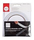 Rayher Hobby 30068000 Spezial-Doppelklebeband, 6 mm, t-bag 20 m,...