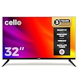 Cello LED-Smart-TV, 32 Zoll, Smart Ultrafast WebOS, Rahmenloser, Freesat HD...