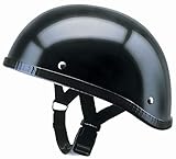 Redbike Braincap Motorradhelm RB 100 matt schwarz ohne ECE L