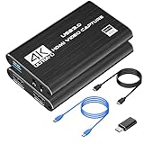 VIXLW Video Capture Card, 4K HDMI Video Capture Card, 1080P 60FPS,...