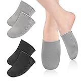 BEPSYOM 2 Paare Neopren Zehenschutz Toe Warmers Unisex Fußwärmer...