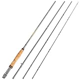 Sougayilang Fliege Angelrute 4-teilige 9-Fuß Leichte Ultra Portable Fliege...