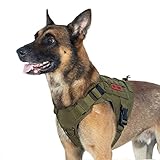 OneTigris Fire Watcher Taktisches Geschirr für Hunde – Molle – mit 1...