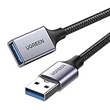 UGREEN USB 3.0 Verlängerungskabel 5Gbps USB 3.0 A Datenkabel Nylon und...