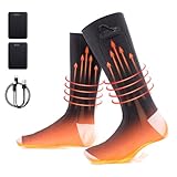 Todeco Beheizbare Socken, Winterheizsocken, Beheizte Socken für Damen...