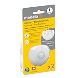 Medela Contact Brusthütchen aus Silikon – Weiches, ultradünnes Design...