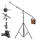 Soonpho 13.2ft/400cm Lampenstativ Lichtstativ 4m Stativ Galgenstativ...