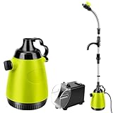 JUDANNA Akku-Tauchdruck Regenfasspumpe für Makita 18V Akku, 300W...