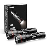 Lepro LED Taschenlampe, LE2050 Extrem Hell, mit Clip, Zoombare Handlampe...