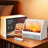 ENONCI Tageslichtwecker,Geschenke Lichtwecker Wecker Digital Wake Up Light...