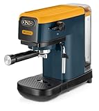 Ariete 1399 Mango Yellow Espressomaschine, für Pulver und ESE-Pads, 1300...