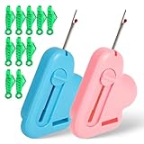 2 Stück Magnetische Nahtführung und 10 Nadeleinfädler Nähzubehör...