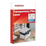 HARtwii Laser-Transparenzfolie, 27,9 x 43,2 cm, transparent, für...