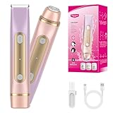 Bikini Trimmer für Frauen – 2 in 1 Doppelkopf Frauen Elektrischer...