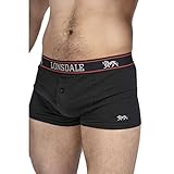 Lonsdale London Herren Boxershorts schwarz S