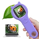 Ashfly Handy mikroskop für Kinder, 2,0' IPS-Bildschirm 200X...