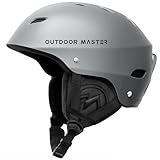 OutdoorMaster Kelvin Unisex Skihelm - Schneesporthelm für...