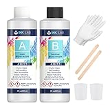 INK LAB Epoxidharz Set 474ml Epoxidharz mit Härter 1: 1 Verhältnis...
