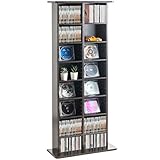 VEVOR Medienaufbewahrungsschrank, 8-lagiges DVD-Regal für bis zu 464 CDs,...