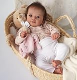 Zero pam Reborn Baby Mädchen-48CM 19 Zoll Reborn Puppen Lebensecht...