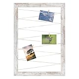 CLAMARO 'Neo Collage Line' Fotohalter 40x60 cm | Vintage Weiss | Hochformat...