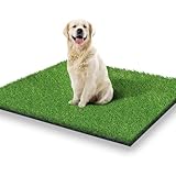 STARROAD-TIM 80*100CM Kunstrasen Outdoor Hundeklo für Zuhause...