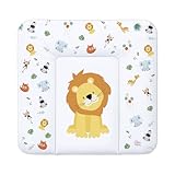 Wickelauflage Wickelunterlage abwaschbar und wasserdicht 75x72 cm -...