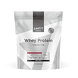 Amazon-Marke: Amfit Nutrition Molkeneiweiß, Himbeere, 33 Portionen (1er...