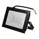Gatuida Ultra dünner LED Außenstrahler Garten Flutlicht Aluminium Glas...