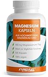 Magnesium Kapseln 365x (1 Jahr) - 668mg Magnesium-Oxid, davon 400mg...