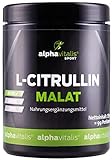 L-Citrullin Malat Pulver + Magnesium-Citrat - 539g - vegan - Fitness und...