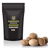 25 Stück Muskatnuss ganz Muskatnüsse natürlich vom Hanse&Pepper...