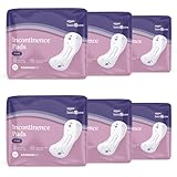 Amazon Basic Care Inkontinenz Polster Maxi, Unparfümiert, 6 Packungen à 8...