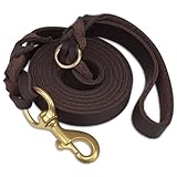 Joytale Hundeleine Leder, Strapazierfähige Lederleine Für Hunde Mit...